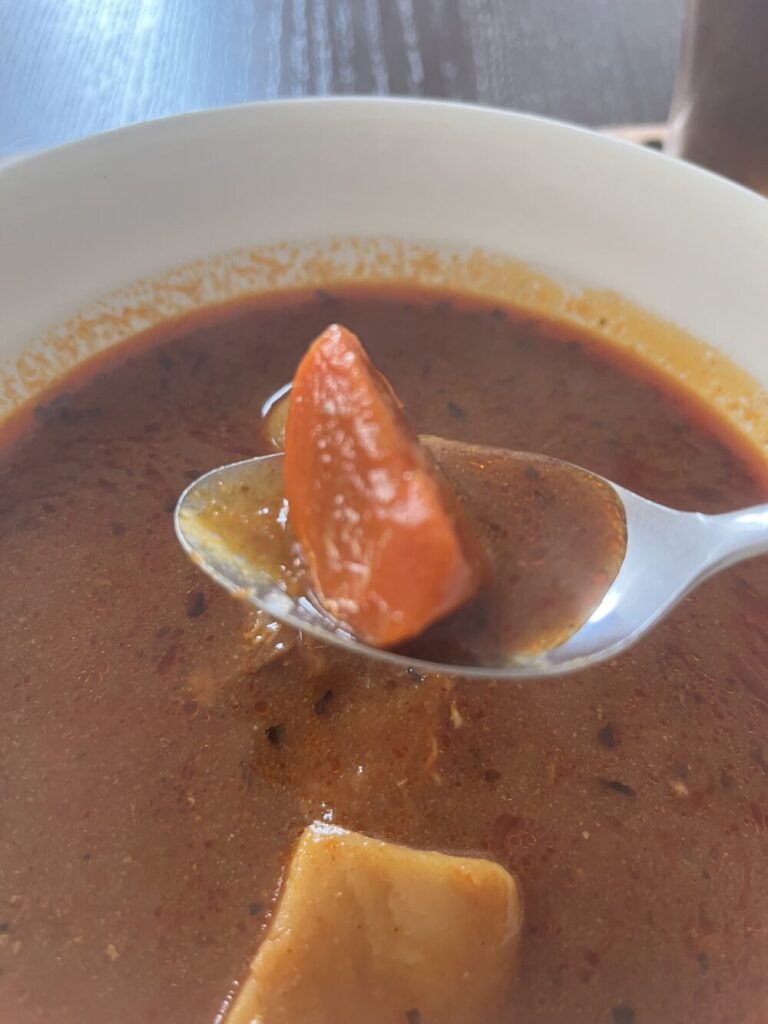 富良野スープカレーニンジン