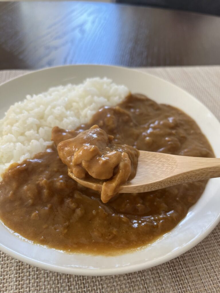 ピーナッツカレーチキン