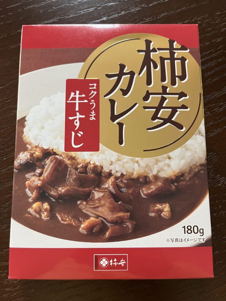 柿安カレー箱